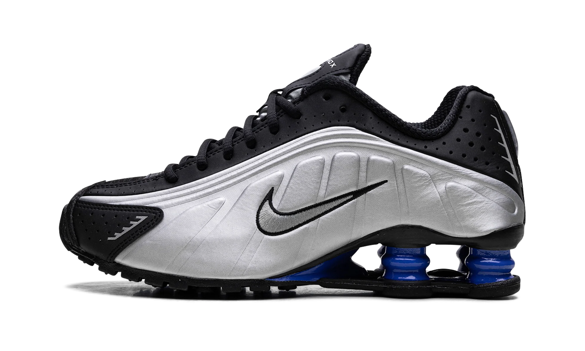 Shox R4 WMNS "Metallic Silver Black Racer Blue" AR3565 006