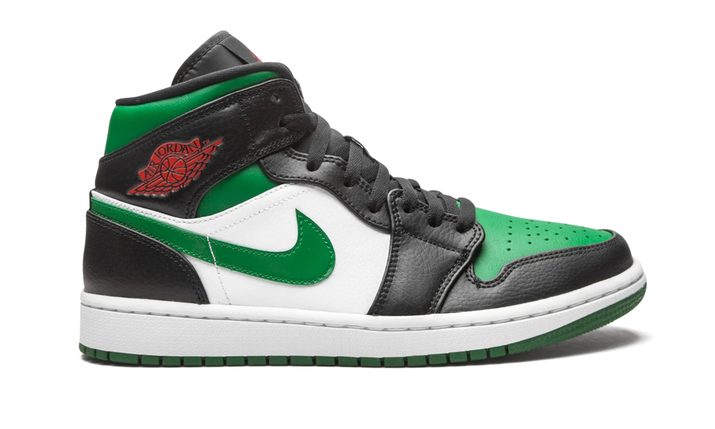 Air Jordan 1 Mid "Green Toe" 554724 067