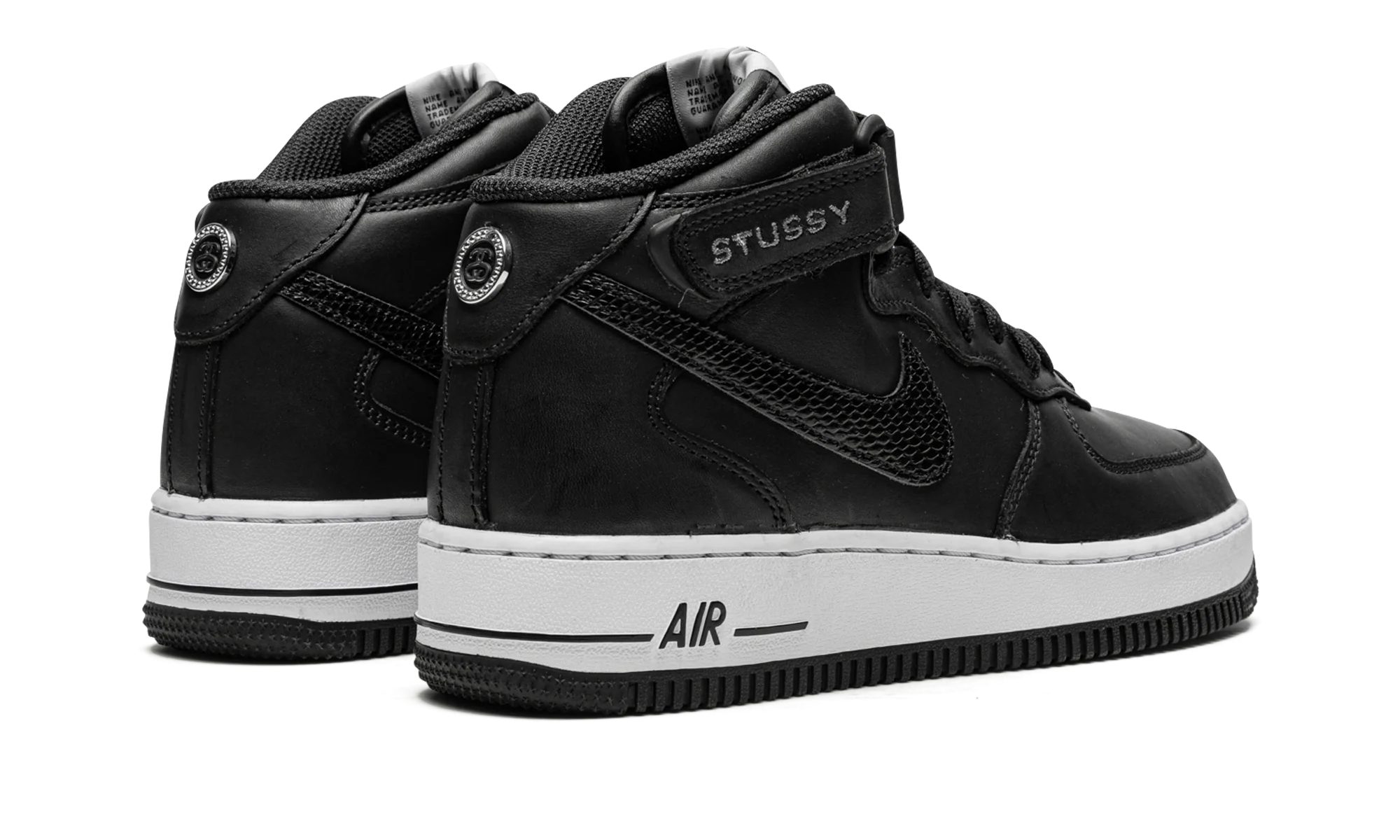 Air Force 1 Mid "Stussy - Black" DJ7840 001