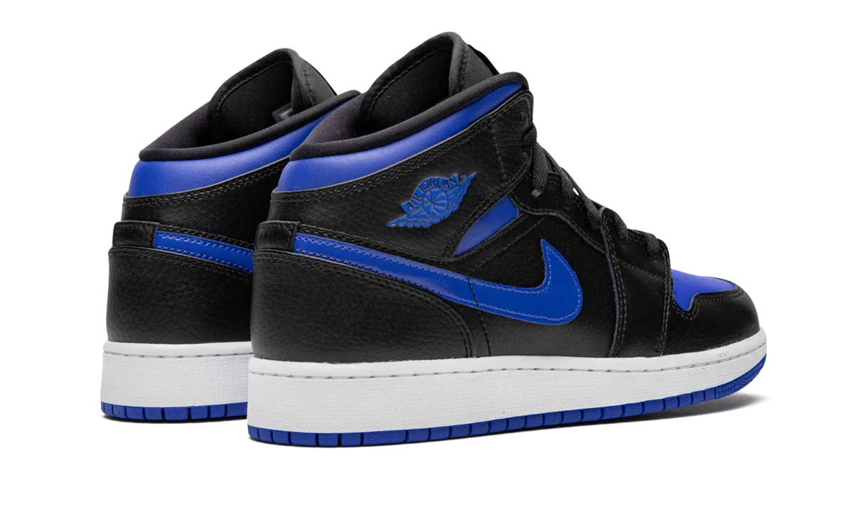 Air Jordan 1 MID GS "Black Royal" 554725 068