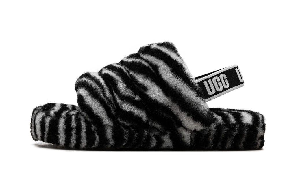 Fluff Yeah Slide GS "Zebra" 1116156K BWHT