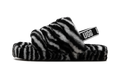 Fluff Yeah Slide GS "Zebra" 1116156K BWHT