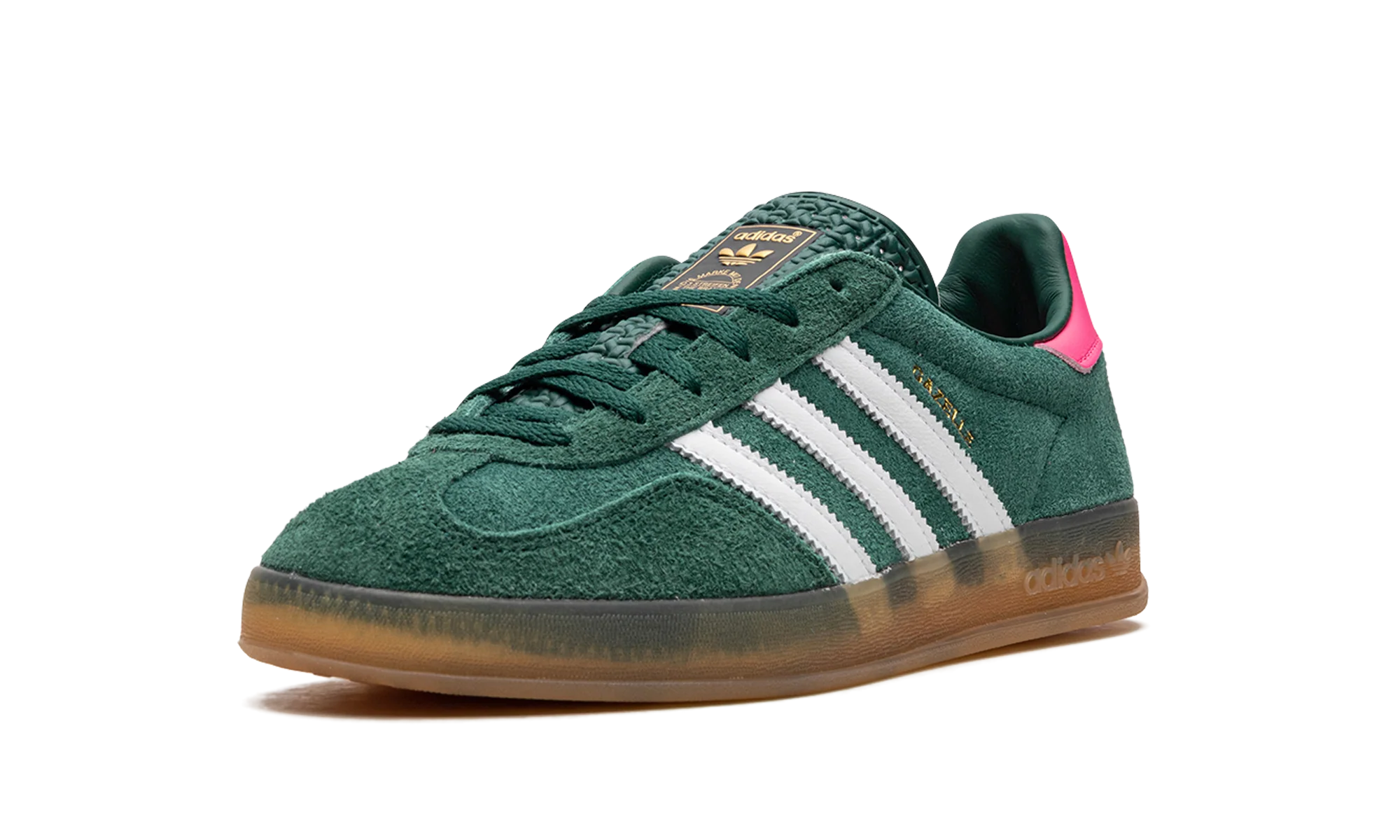 GAZELLE INDOOR WMNS "Collegiate Green / Lucid Pink" IG5929