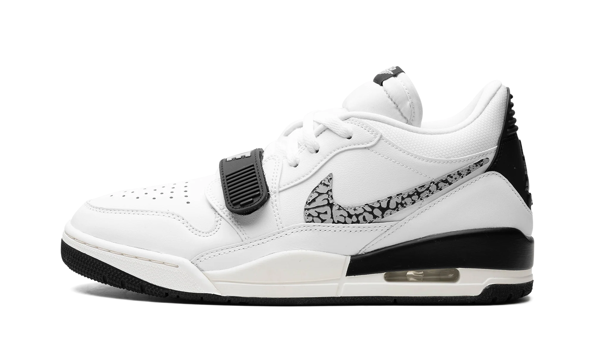 Air Jordan Legacy 312 Low "White Black Elephant Swoosh" CD7069 110