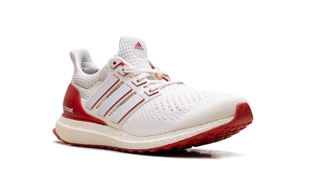 Ultraboost 1.0 "Chalk White Scarlet" JR3149