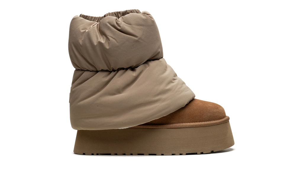Classic Mini Dipper Puffer Boot WMNS "Amphora Chestnut" 1158275 AHS