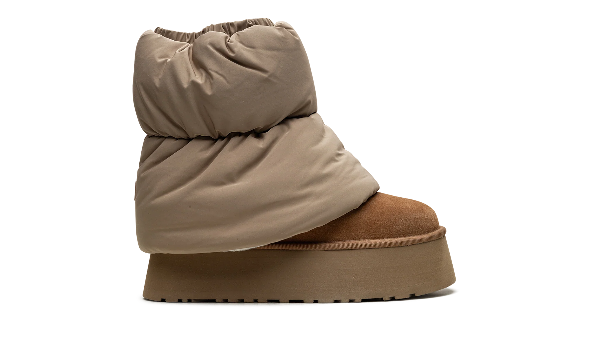 Classic Mini Dipper Puffer Boot WMNS "Amphora Chestnut" 1158275 AHS
