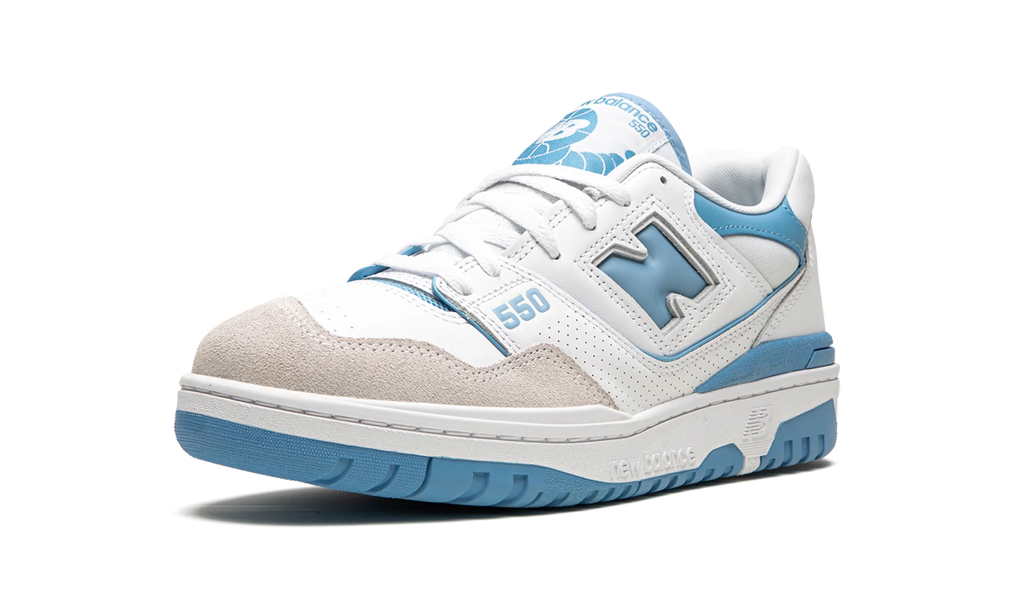 550 "White / Baby Blue" BB550LSB