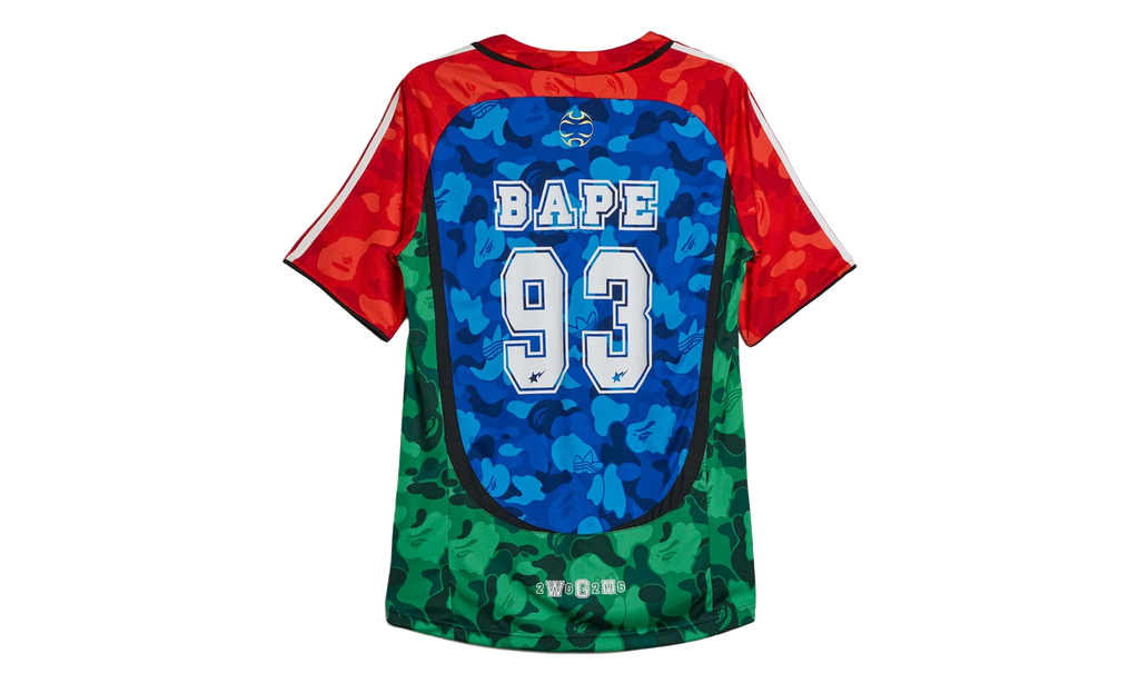 Bape Teamgeist Tee "Blue/Red/Green" KW5253