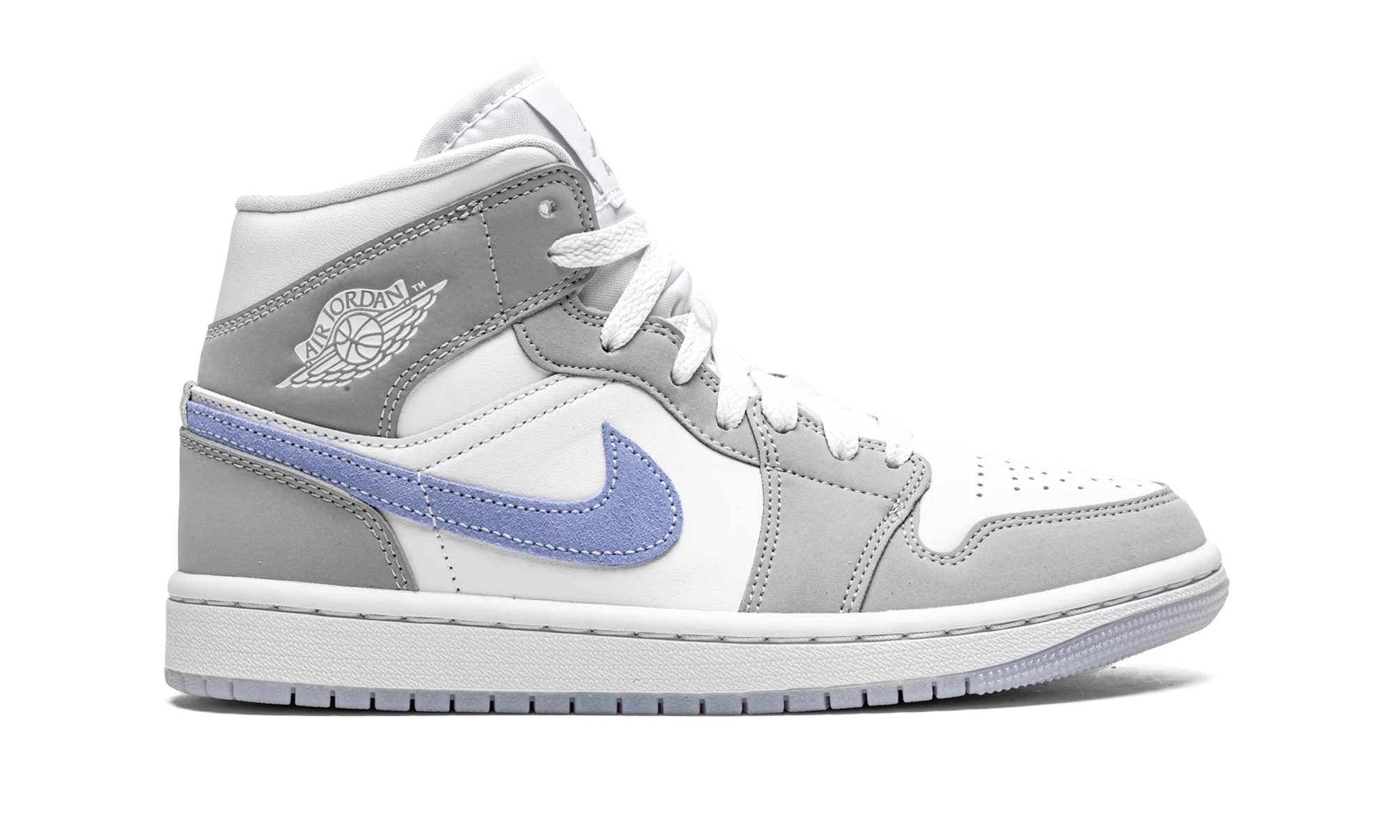 AIR JORDAN 1 MID WMNS "Grey Blue" BQ6472 105