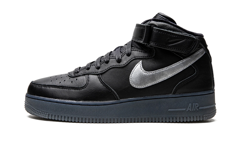 Air Force 1 Mid "Black / Metallic Silver" DX3061 001