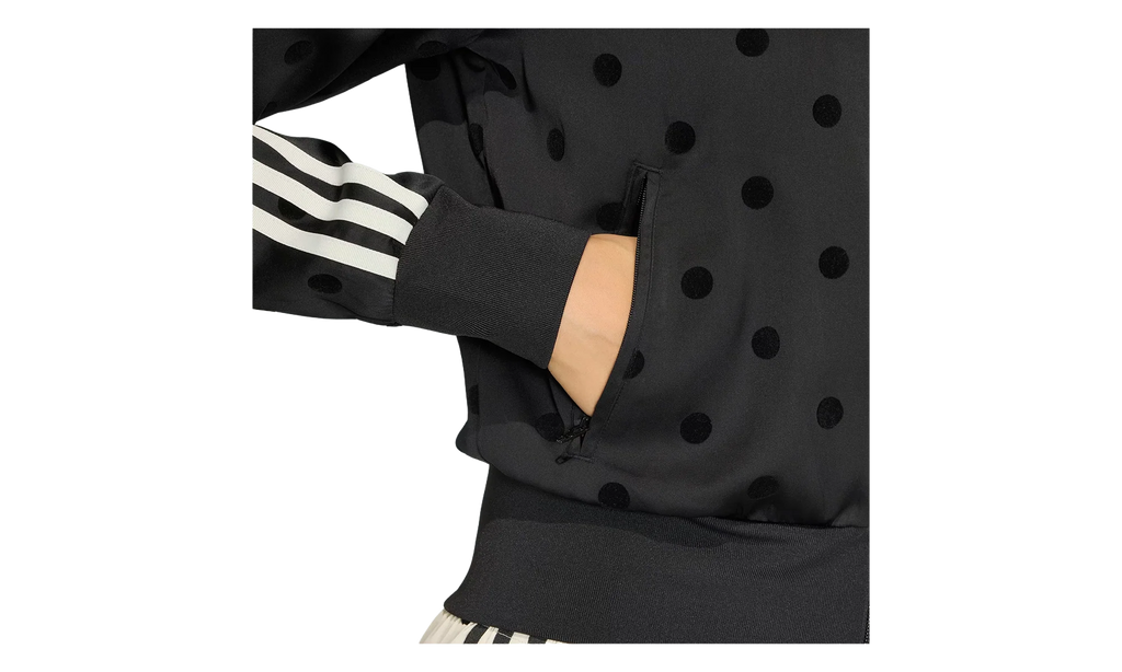 Satin Polka Dots TT Tracktop WMNS "Black" KV1166