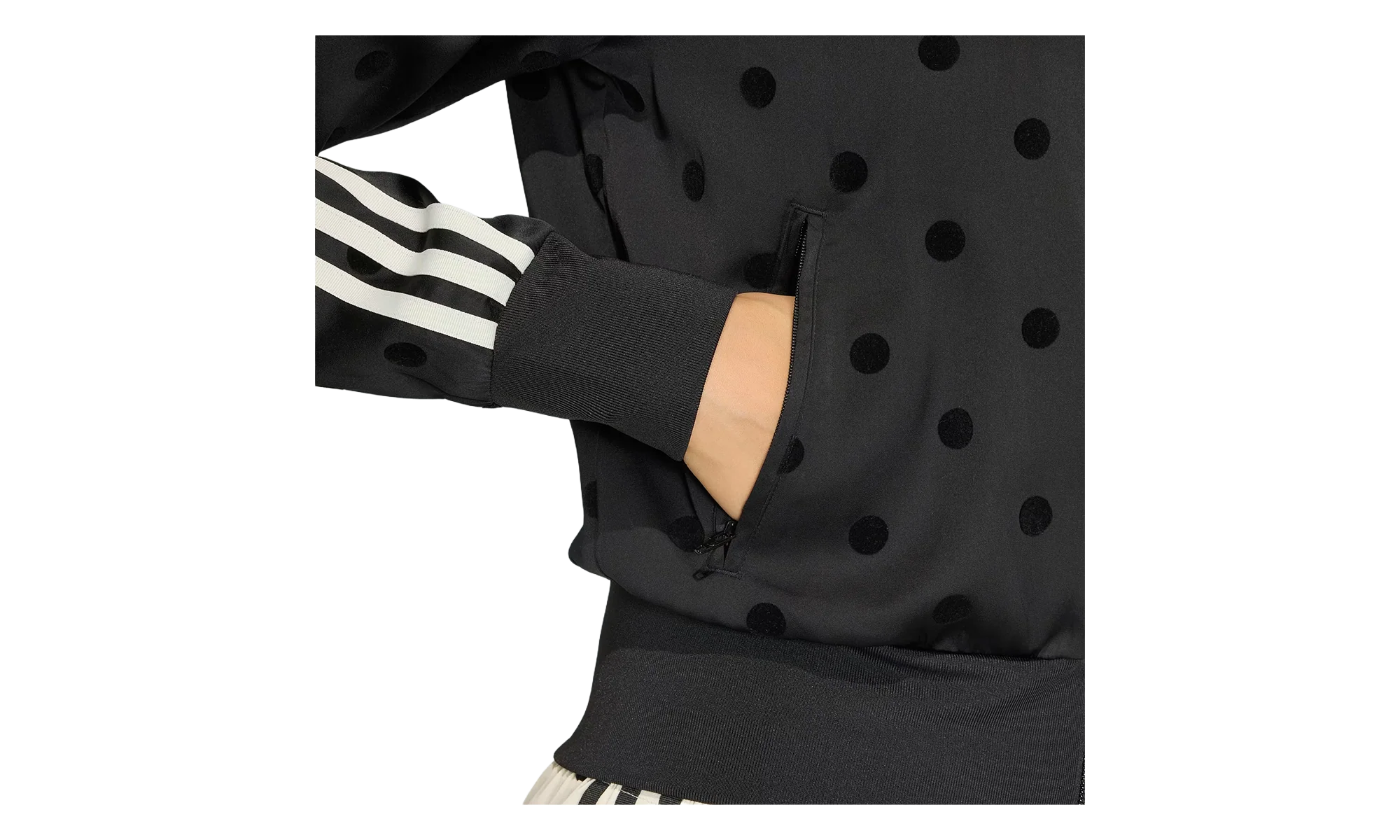 Satin Polka Dots TT Tracktop WMNS "Black" KV1166