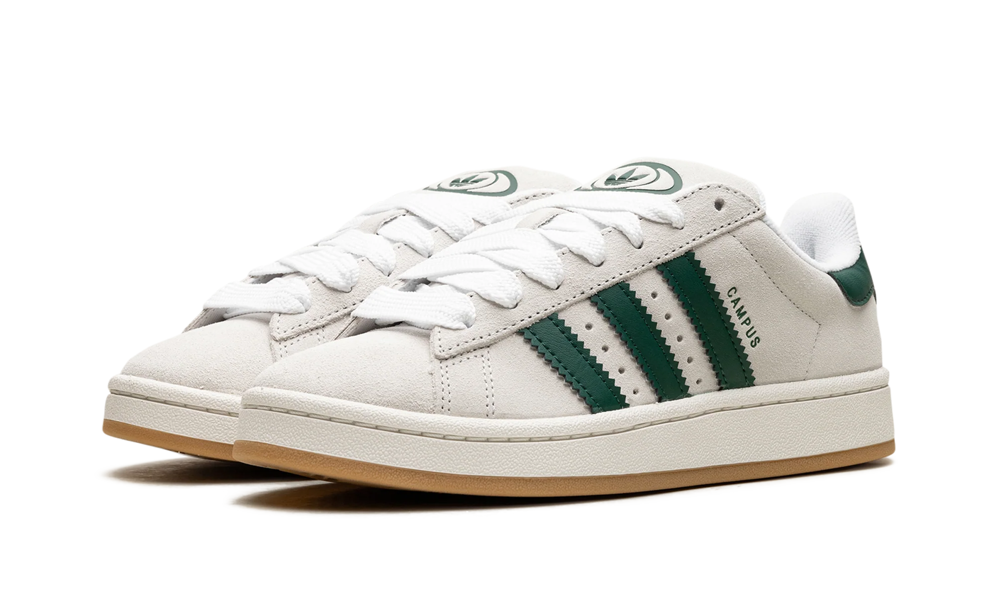 Campus 00s WMNS "Crystal White Collegiate Green" JQ7784