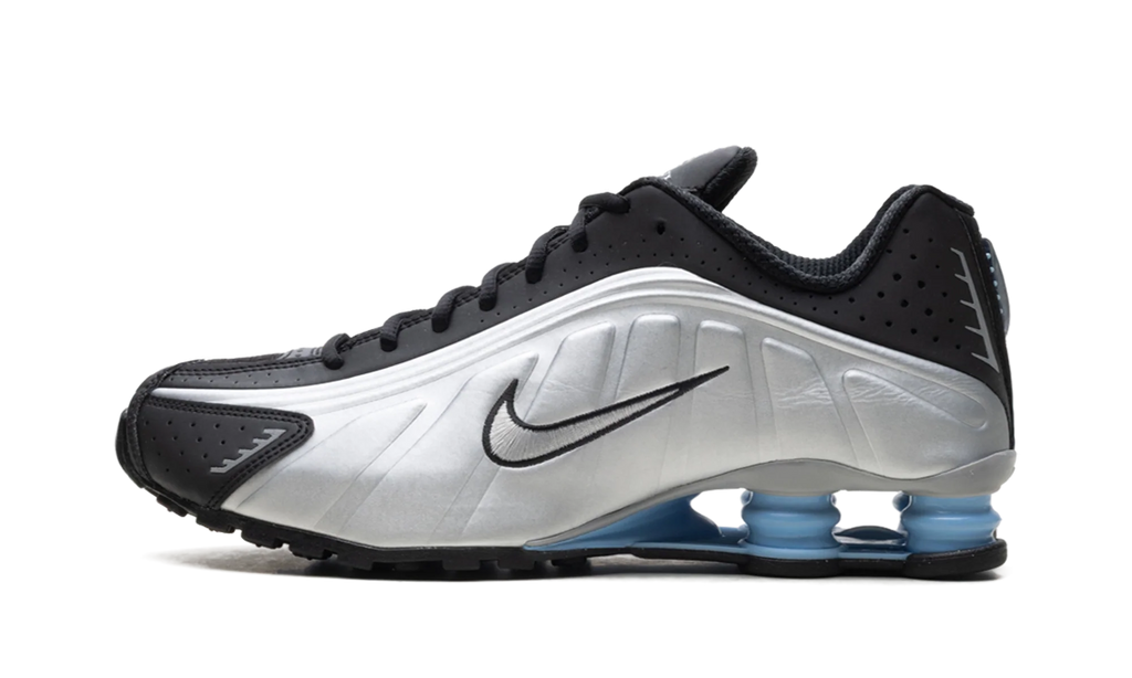 Shox R4 "Metallic Silver Black Psychic Blue" HQ1988 004