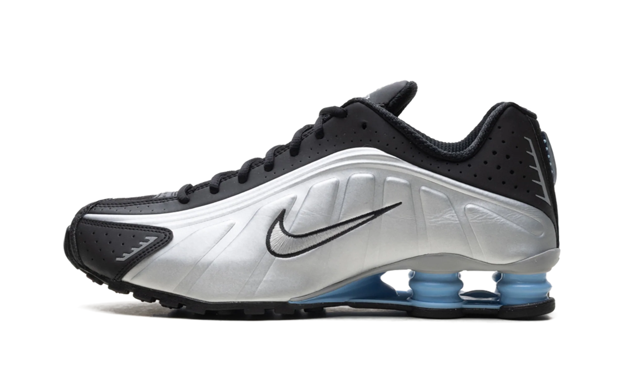 Shox R4 "Metallic Silver Black Psychic Blue" HQ1988 004