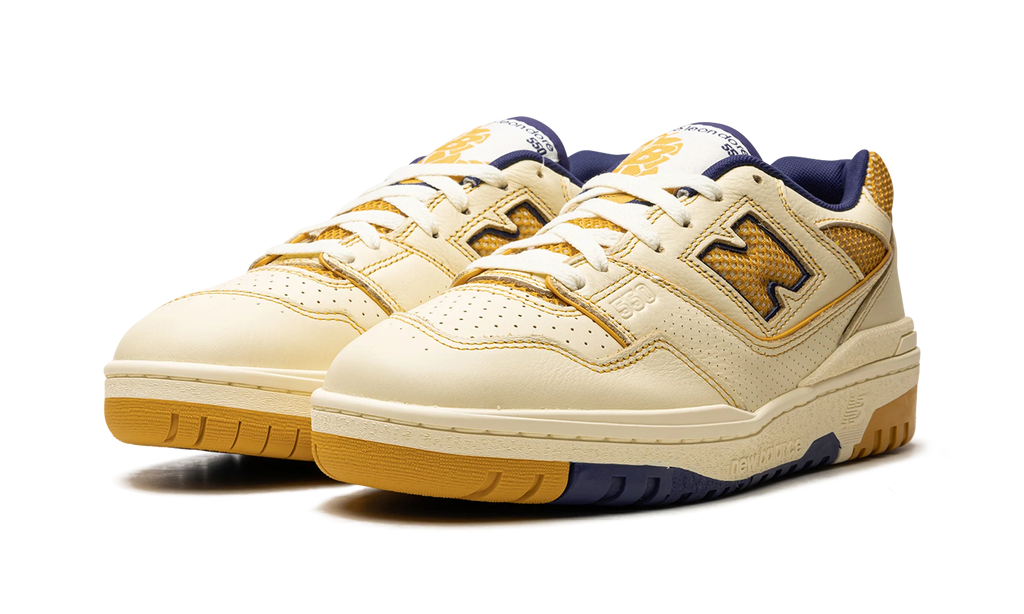 550 "Aime Leon Dore - White / Yellow" BB550AX1