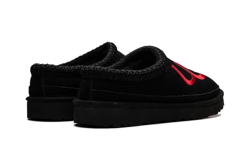 Tasman Logo Slipper "Black / Samba Red" 1112448 BSMR