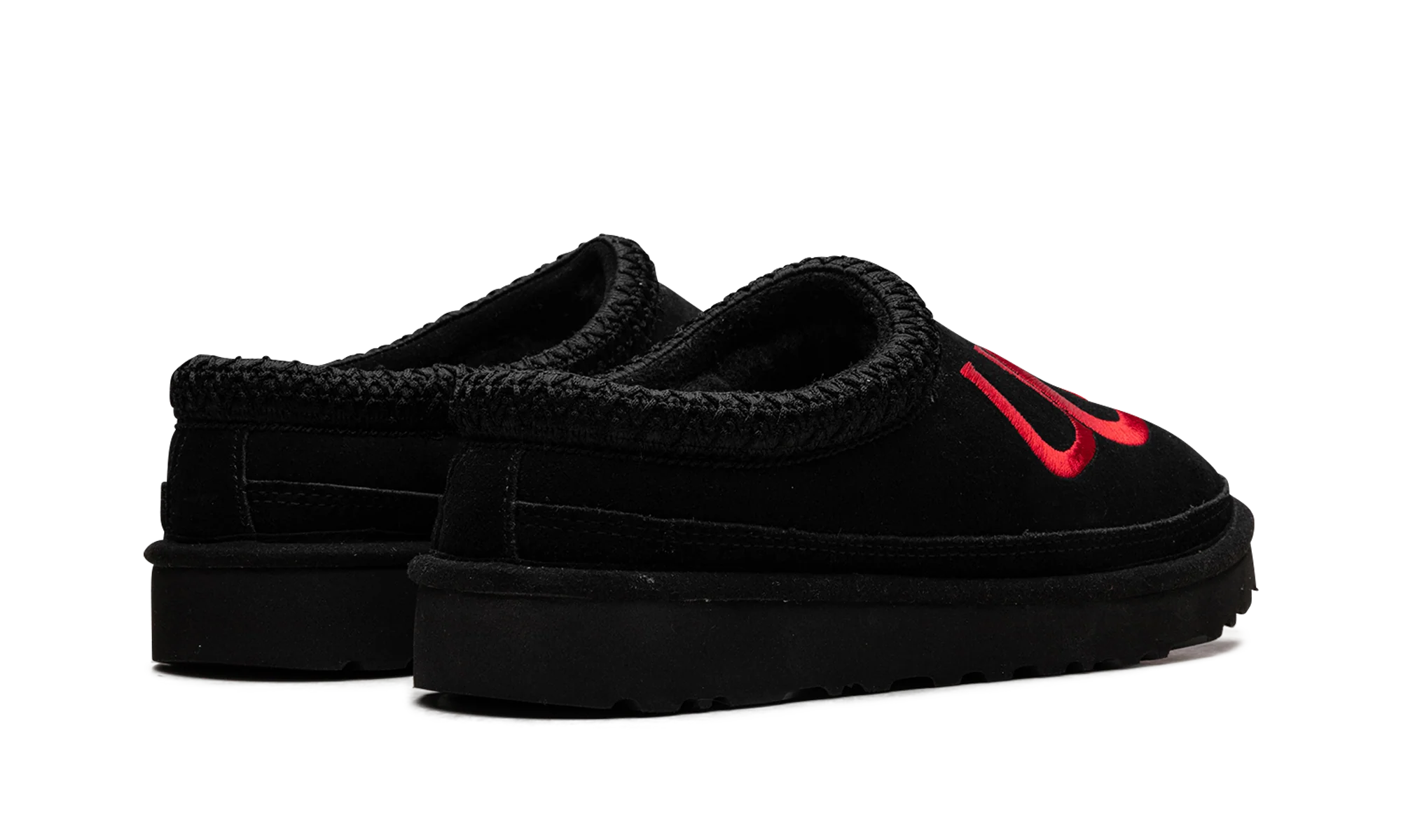 Tasman Logo Slipper "Black / Samba Red" 1112448 BSMR