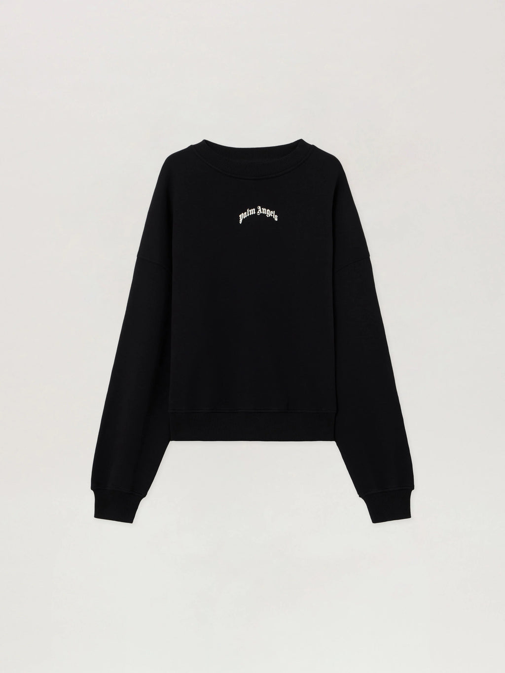Back Curved Logo Loose Sweatshirt
