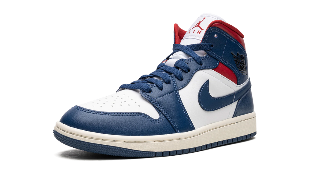 AIR JORDAN 1 MID WMNS "Blue / Red" BQ6472 146
