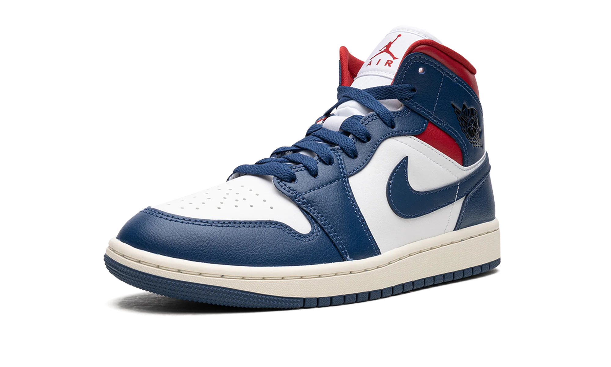 AIR JORDAN 1 MID WMNS "Blue / Red" BQ6472 146
