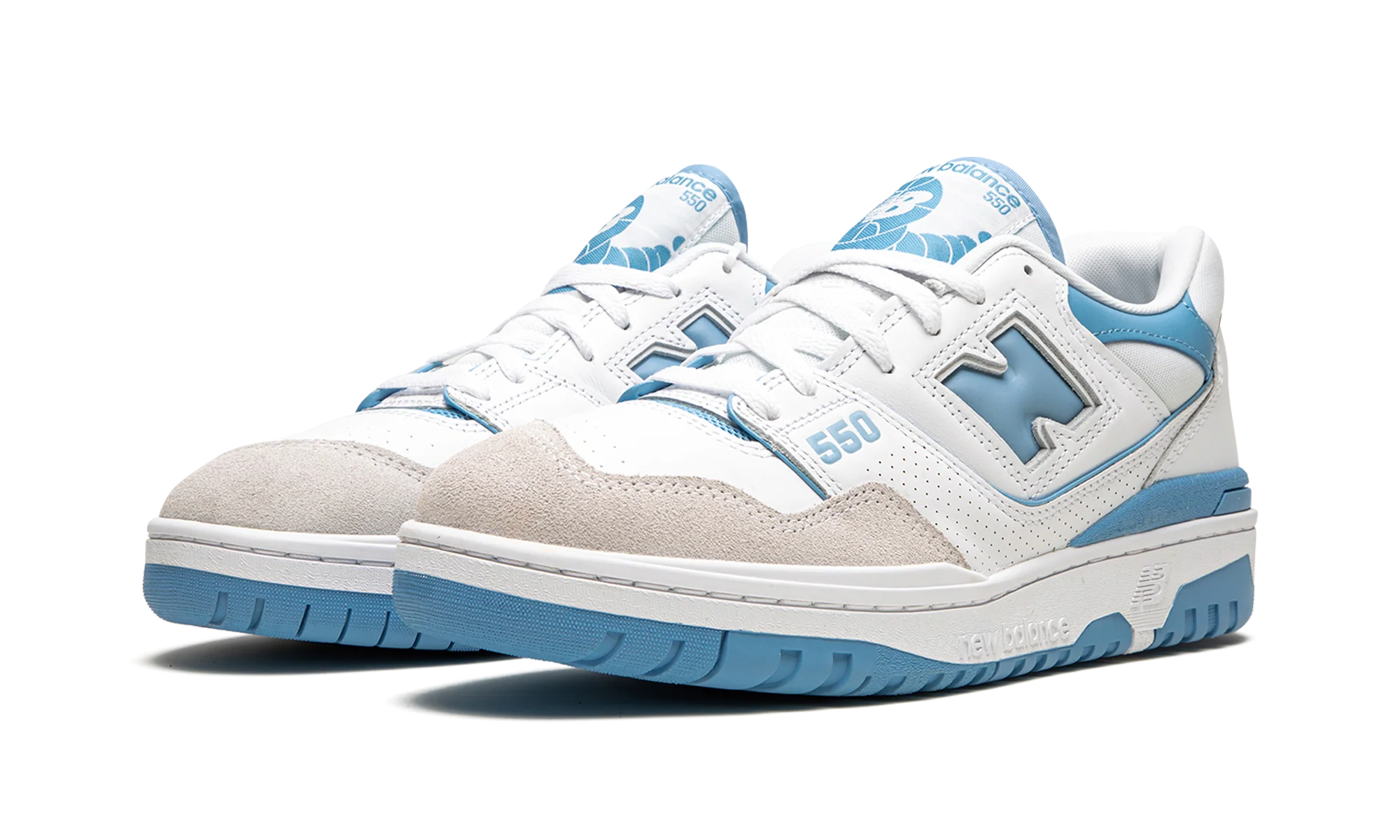 550 "White / Baby Blue" BB550LSB