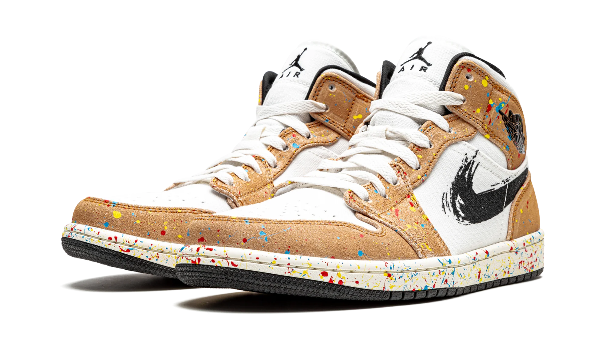 Air Jordan 1 Mid SE "Brushstroke" DA8005 100