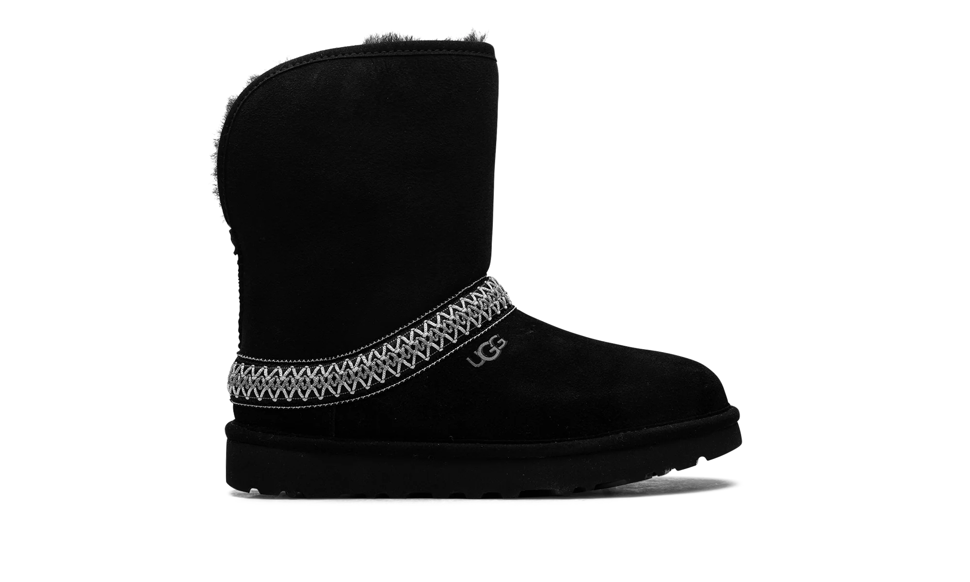 Classic Short Crescent Boot WMNS "Black" 1161770 BLK