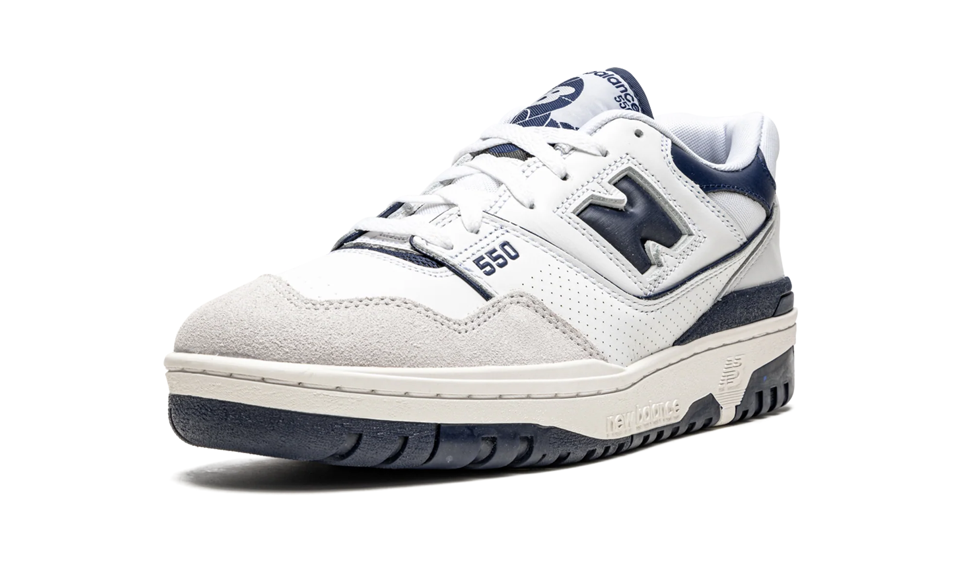 550 "White / Navy Blue" BB550WA1