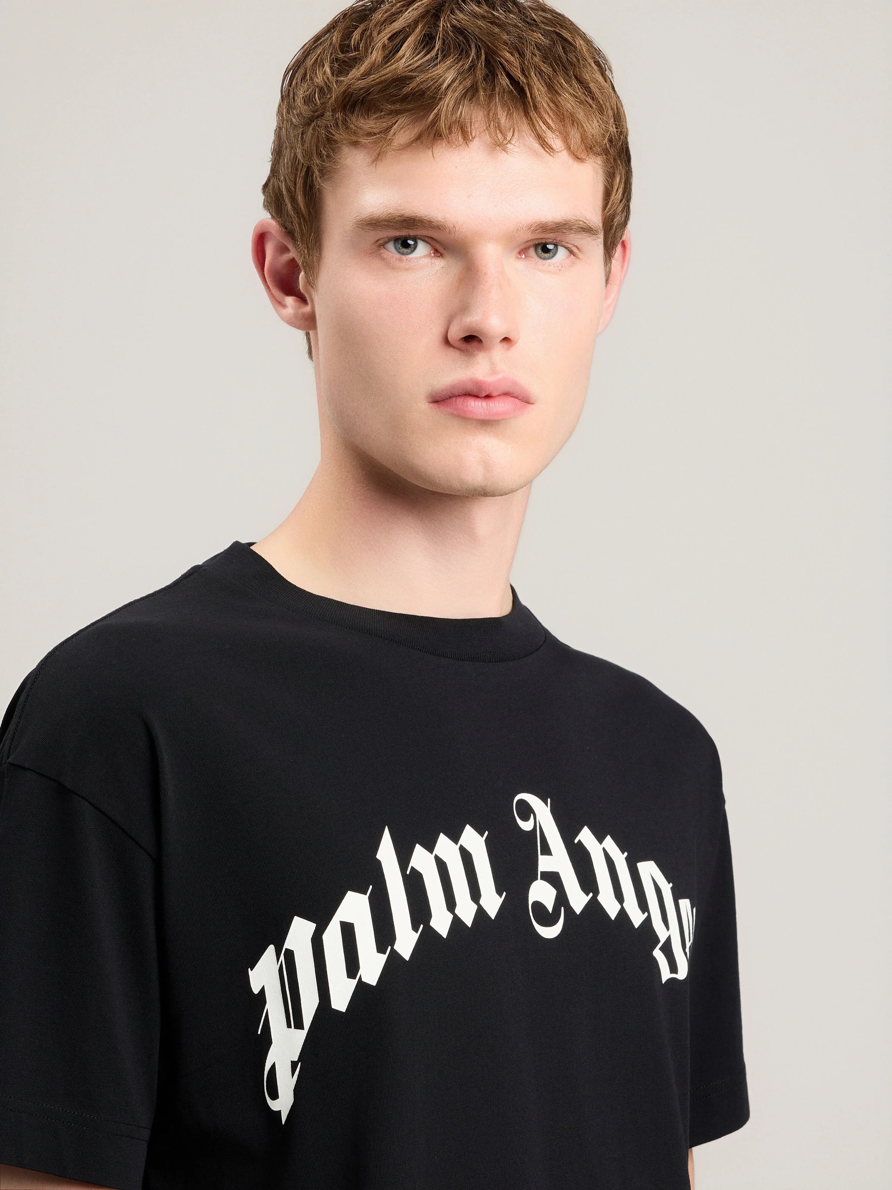 Curved Logo T-Shirt