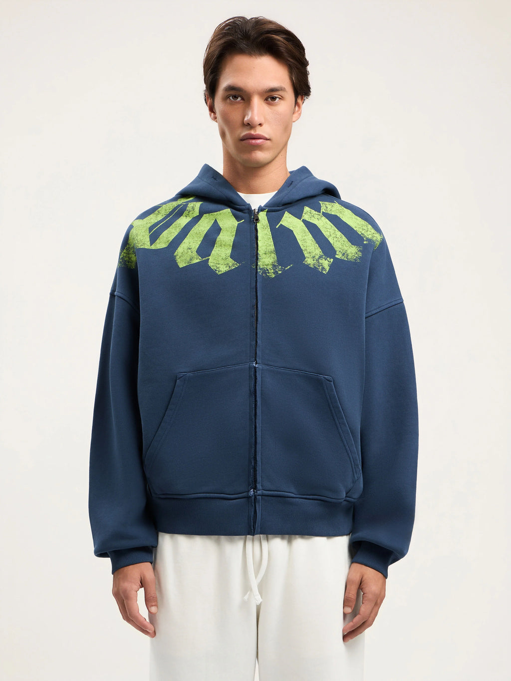 Big Neck Logo Zip Hoody