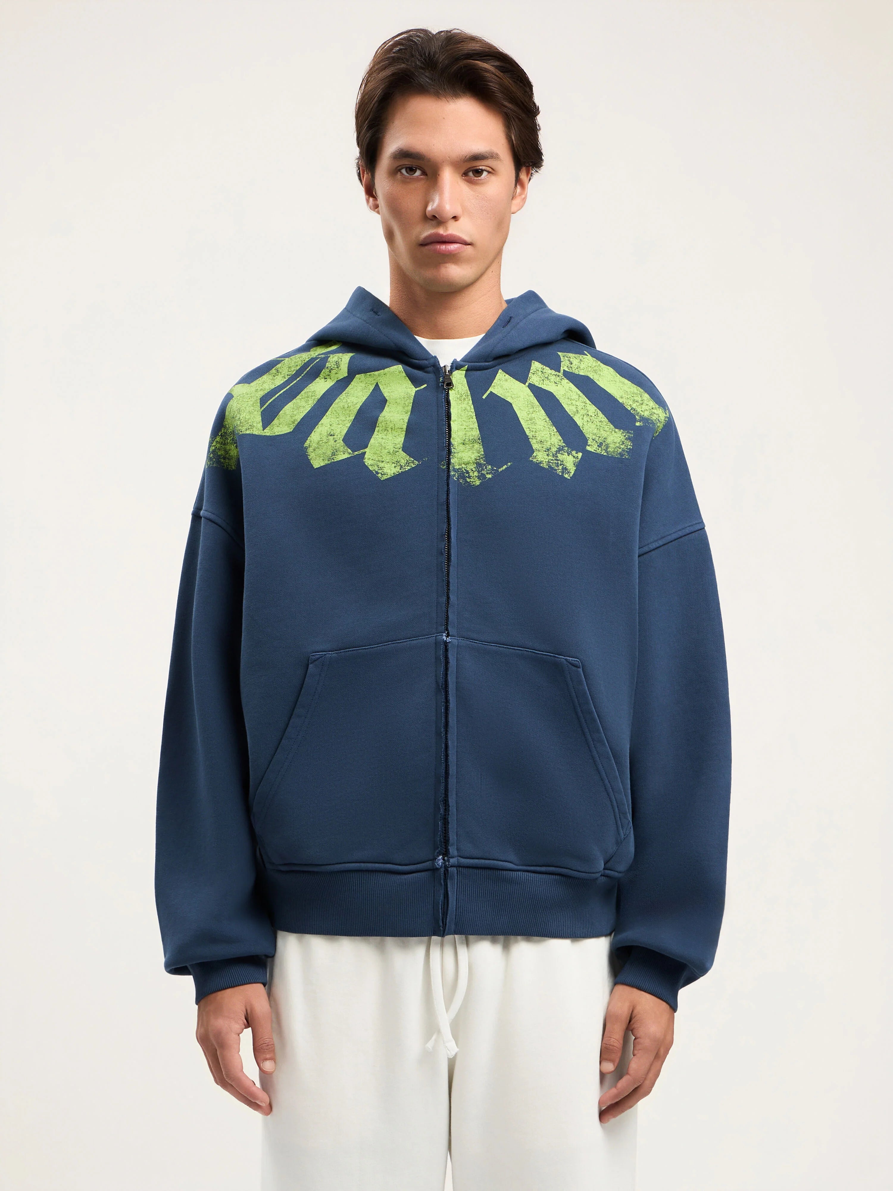 Big Neck Logo Zip Hoody