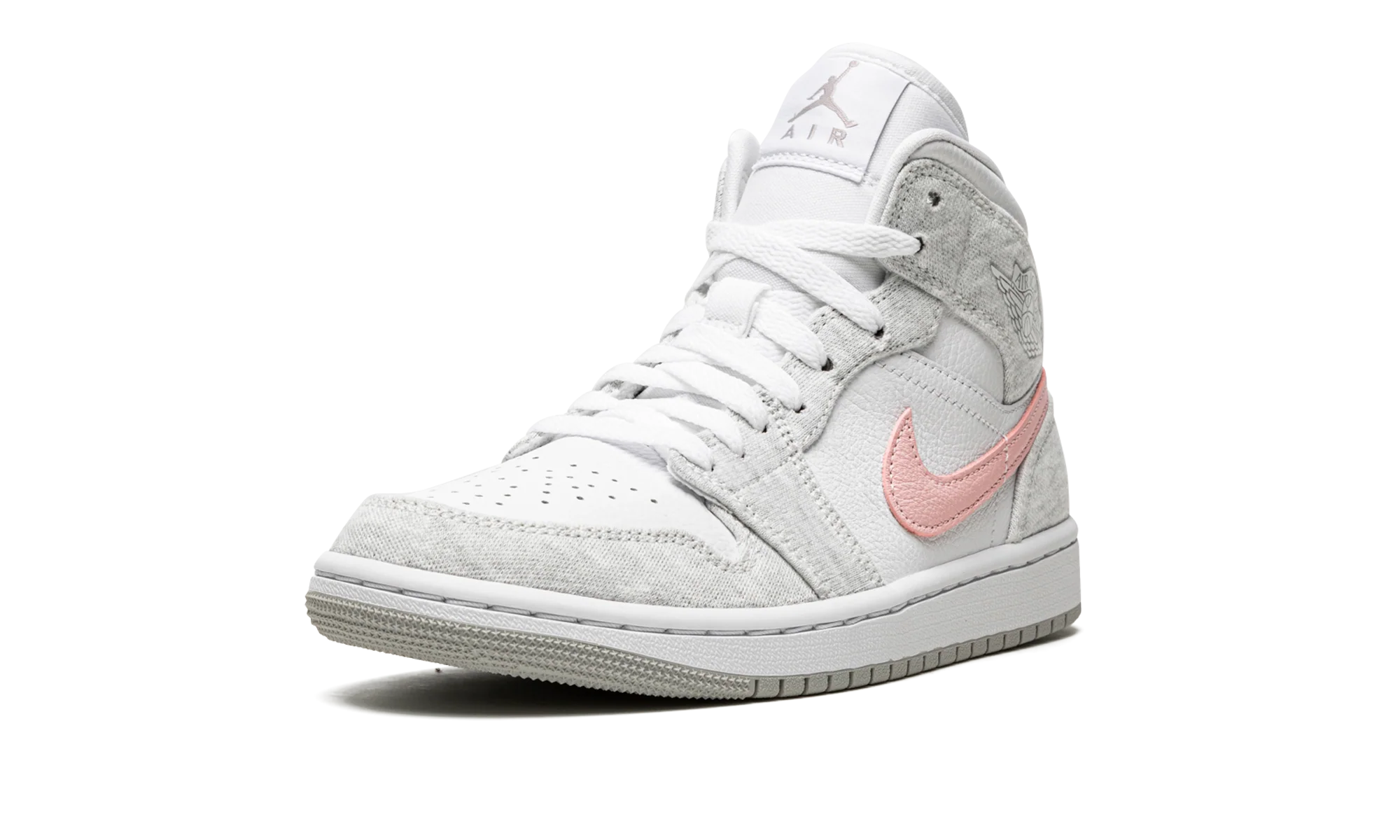 AIR JORDAN 1 MID SE WMNS "Heather Grey / Pink" DN4045 001