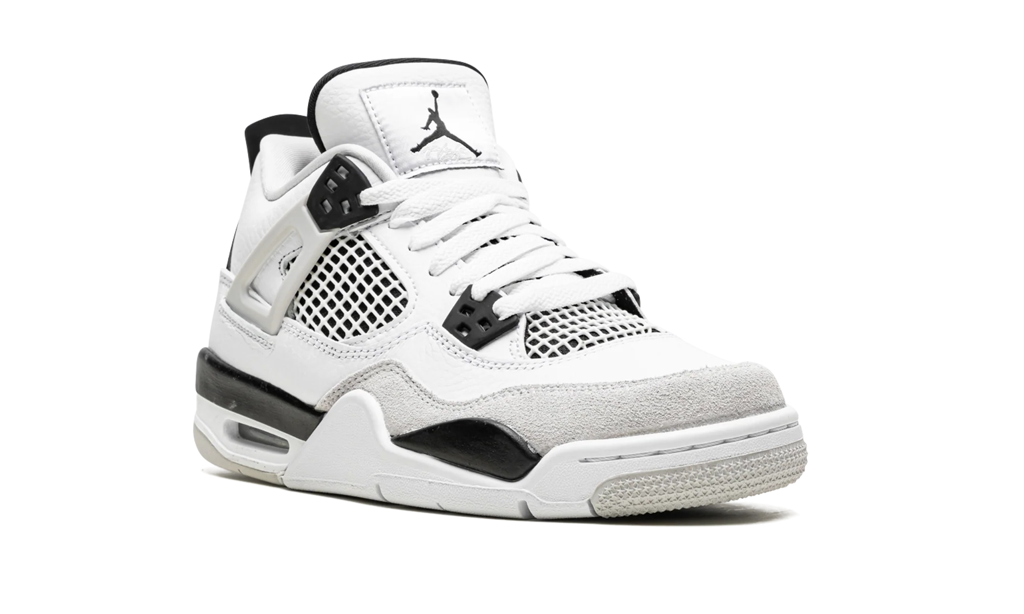 Air Jordan 4 Retro GS "Military Black" 408452 111