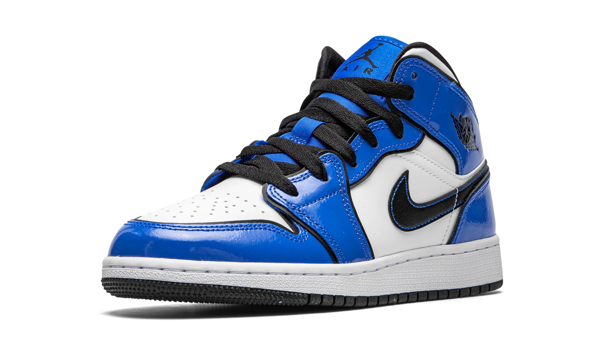 Air Jordan 1 Mid SE GS "Signal Blue" BQ6931 402
