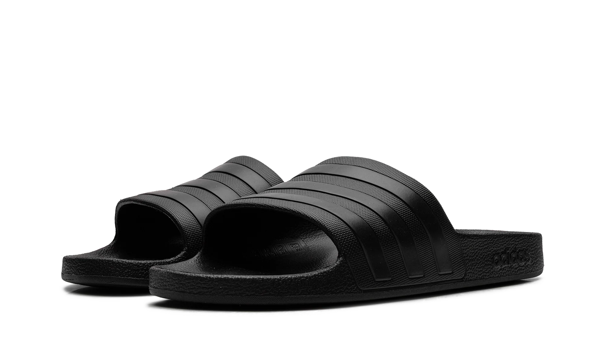 Adilette Aqua Slides "Core Black" f35550