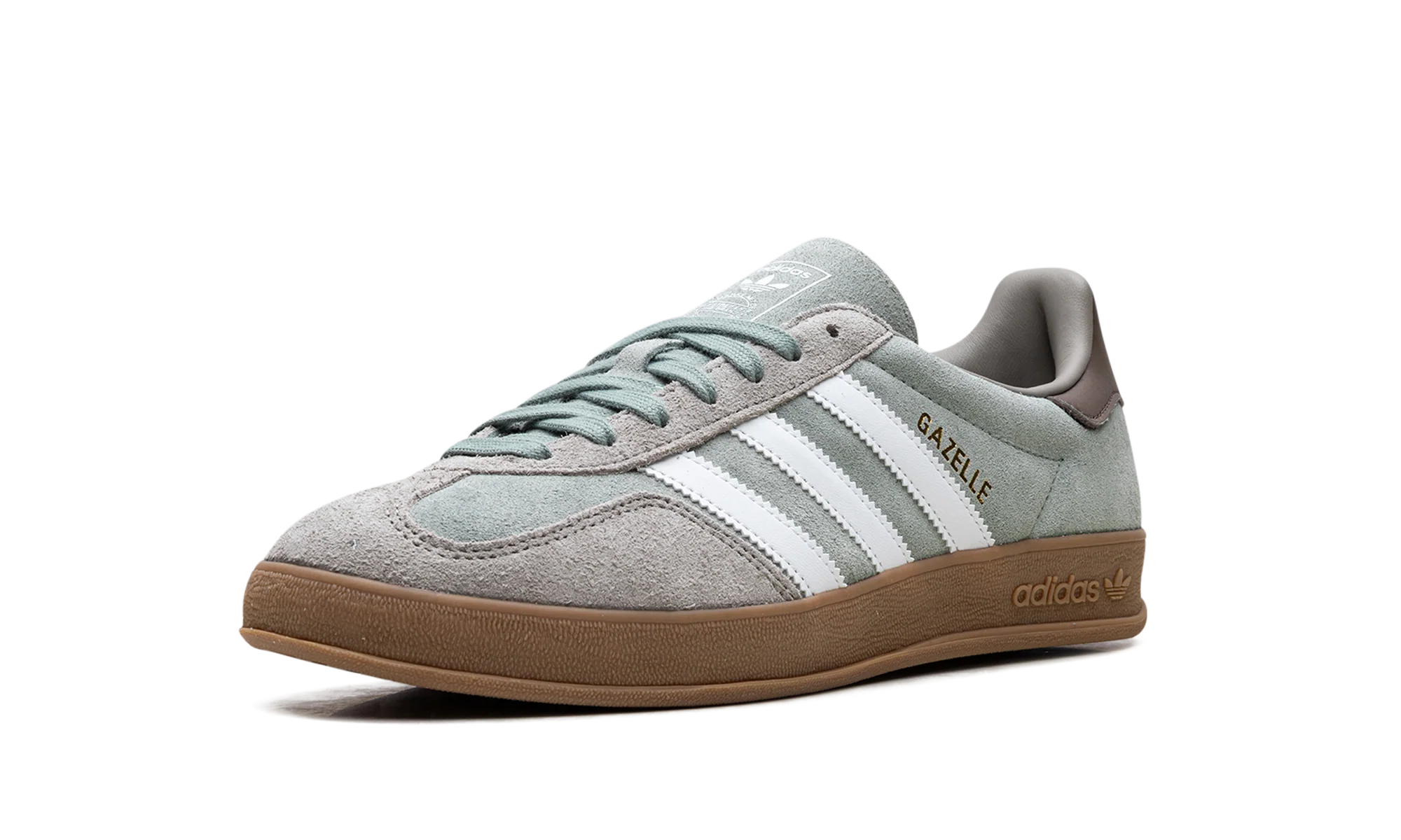 Gazelle Indoor "Silver Pebble Silver Green" JI3526