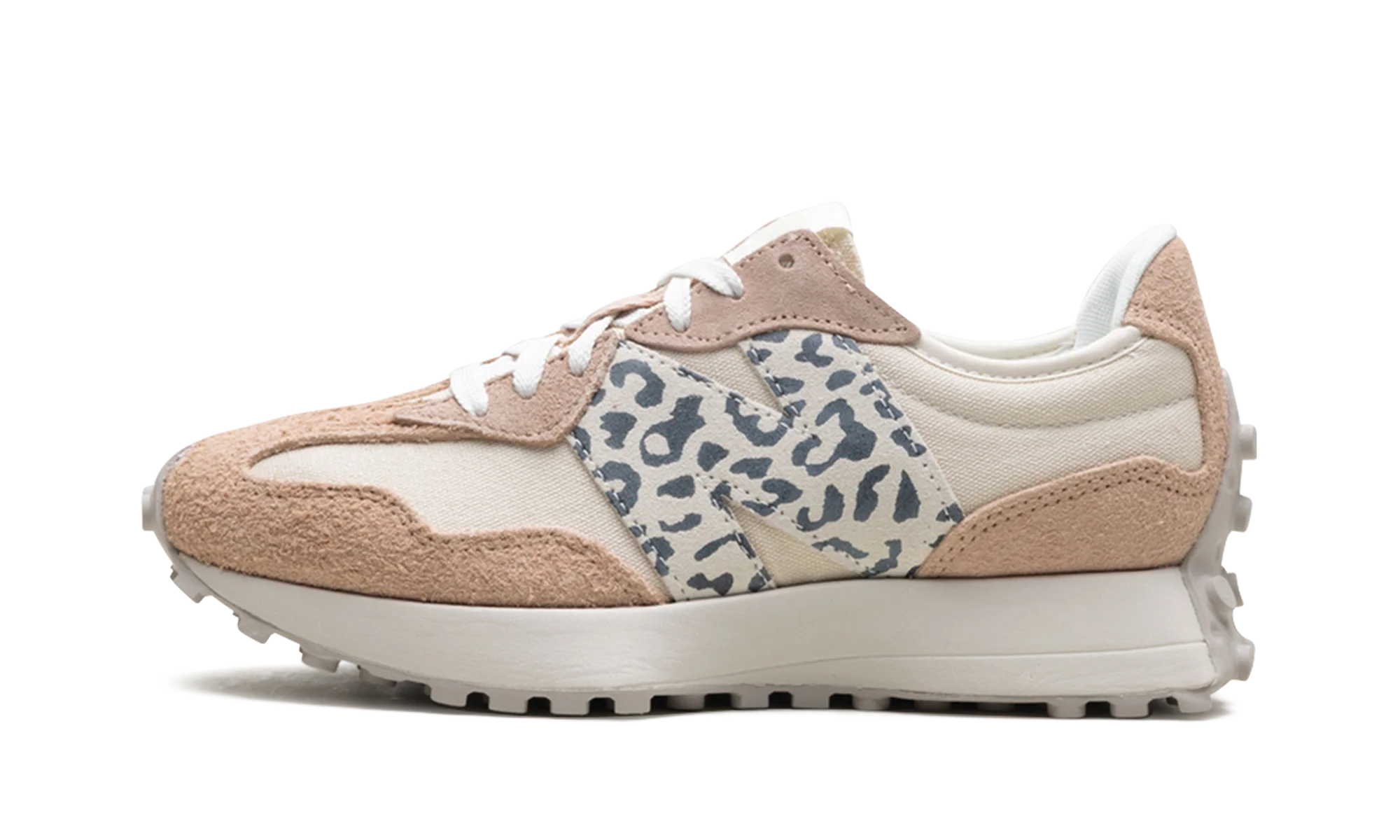 327 WMNS "Flat Taupe Linen Leopard" WS327AQ