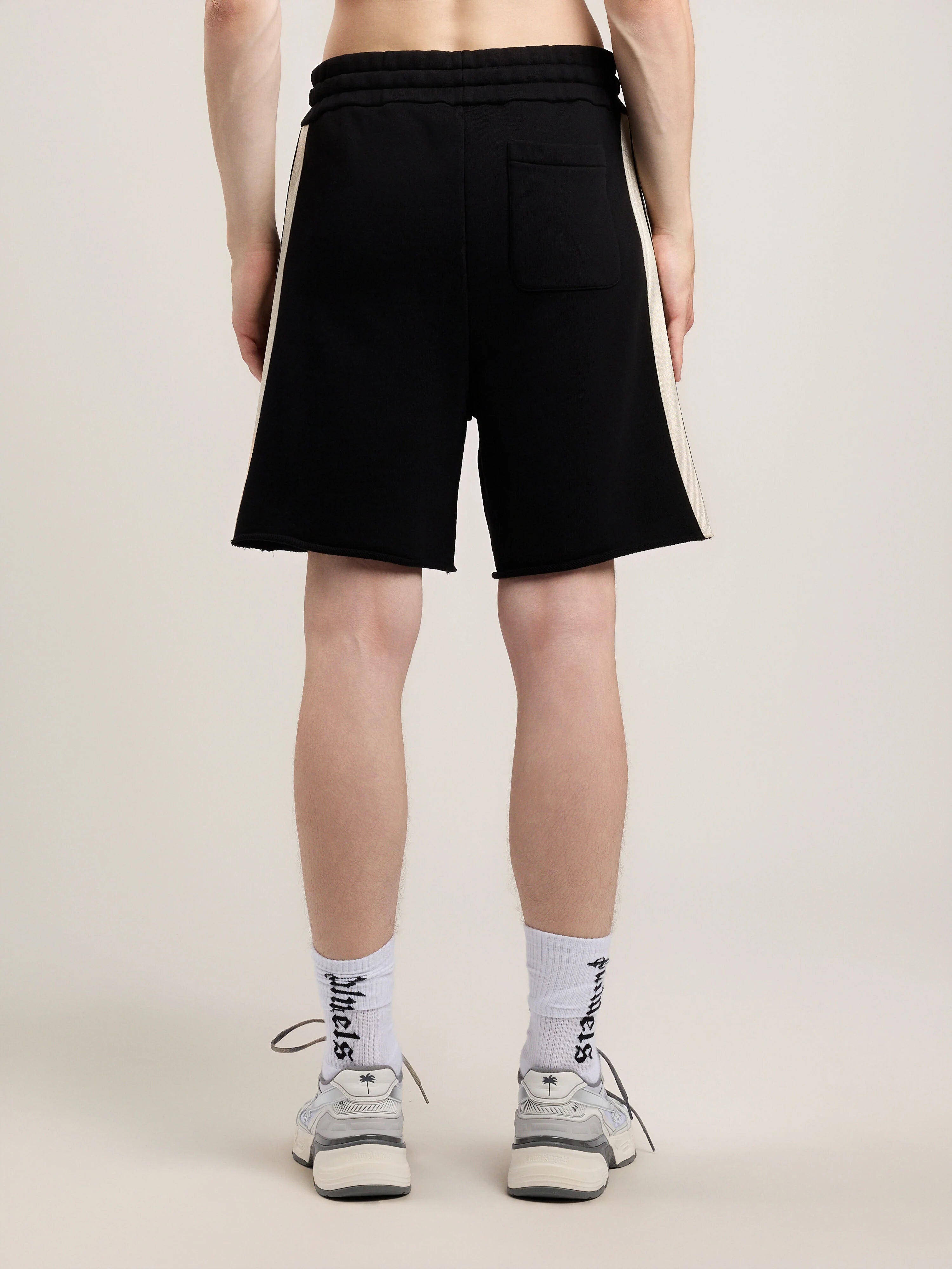Curved Logo Track Sweatshorts