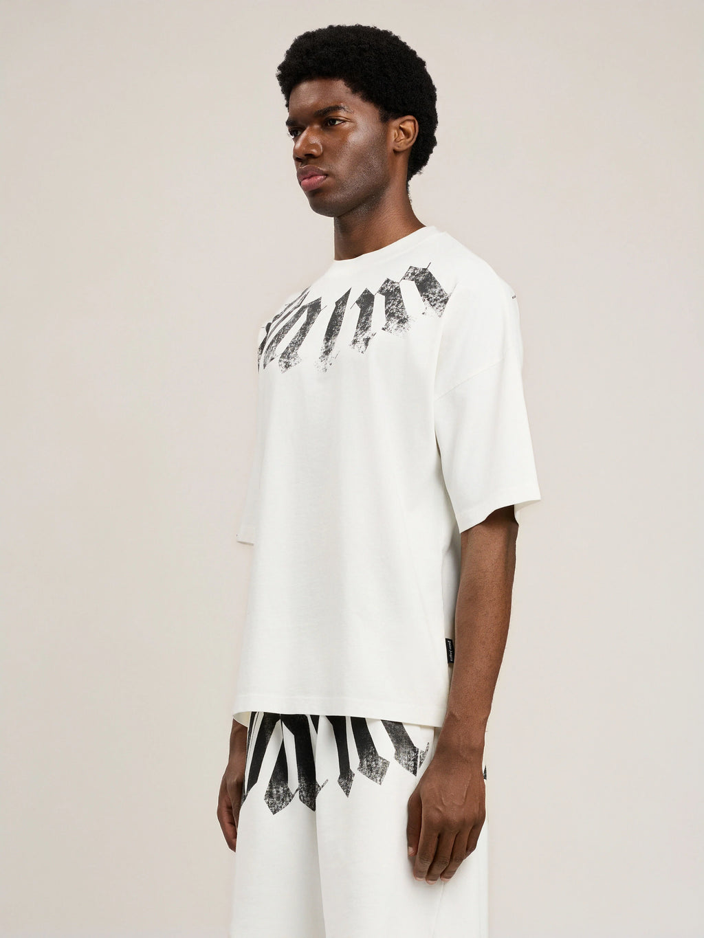 Big Neck Logo Loose T-Shirt