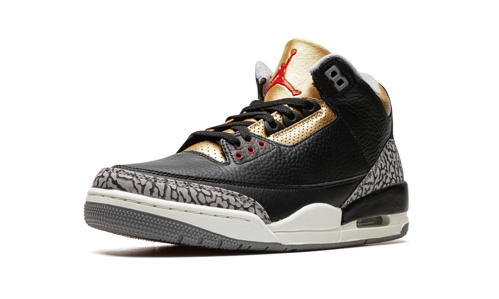 AIR JORDAN 3 WMNS "Black Cement Gold" CK9246 067