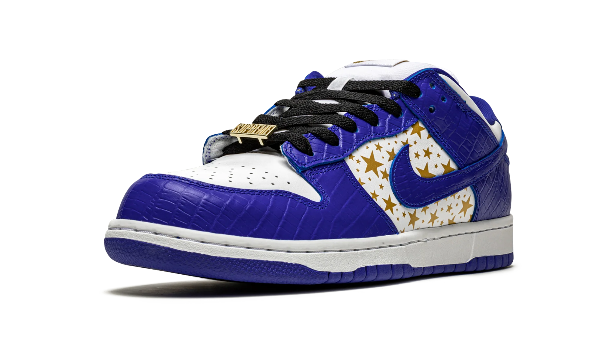 SB Dunk Low "Supreme - Stars - Hyper Blue" DH3228 100
