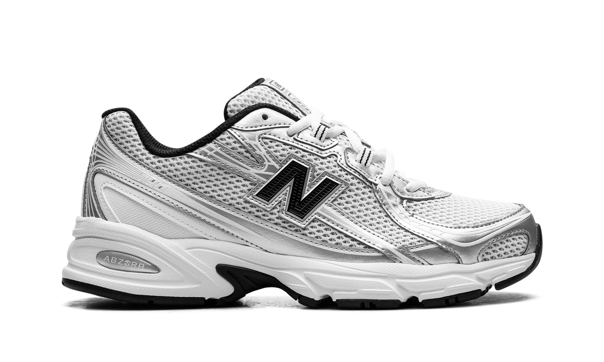 740 "White Silver Metallic Navy" U740NW2