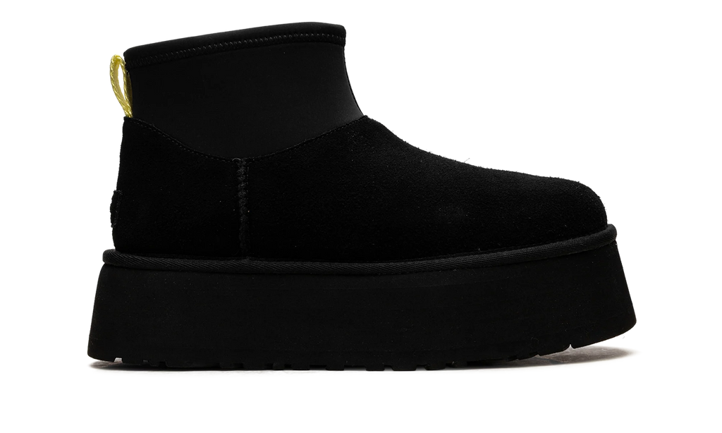 Classic Mini Dipper Boot WMNS "Black Yellow" 1168170 BLK