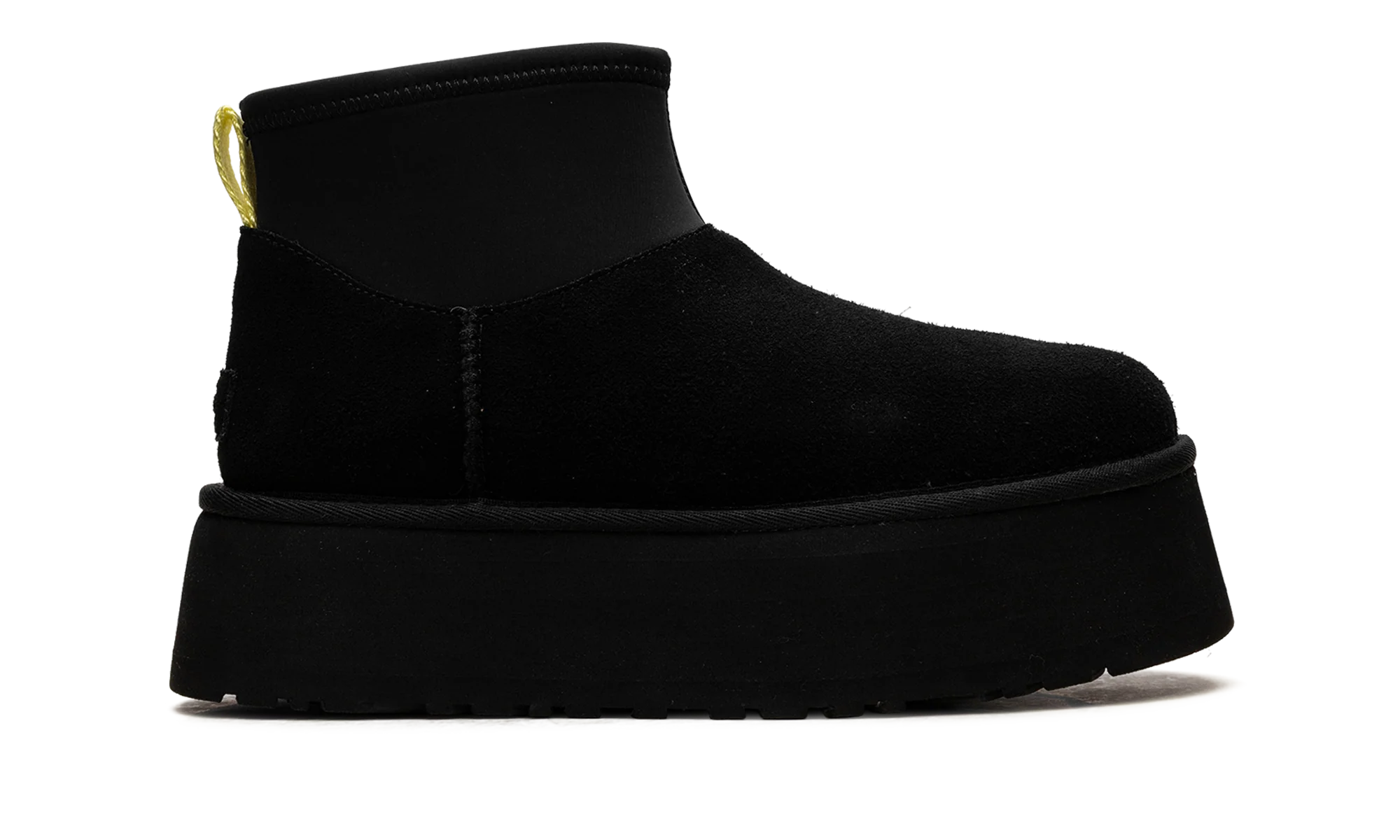 Classic Mini Dipper Boot WMNS "Black Yellow" 1168170 BLK