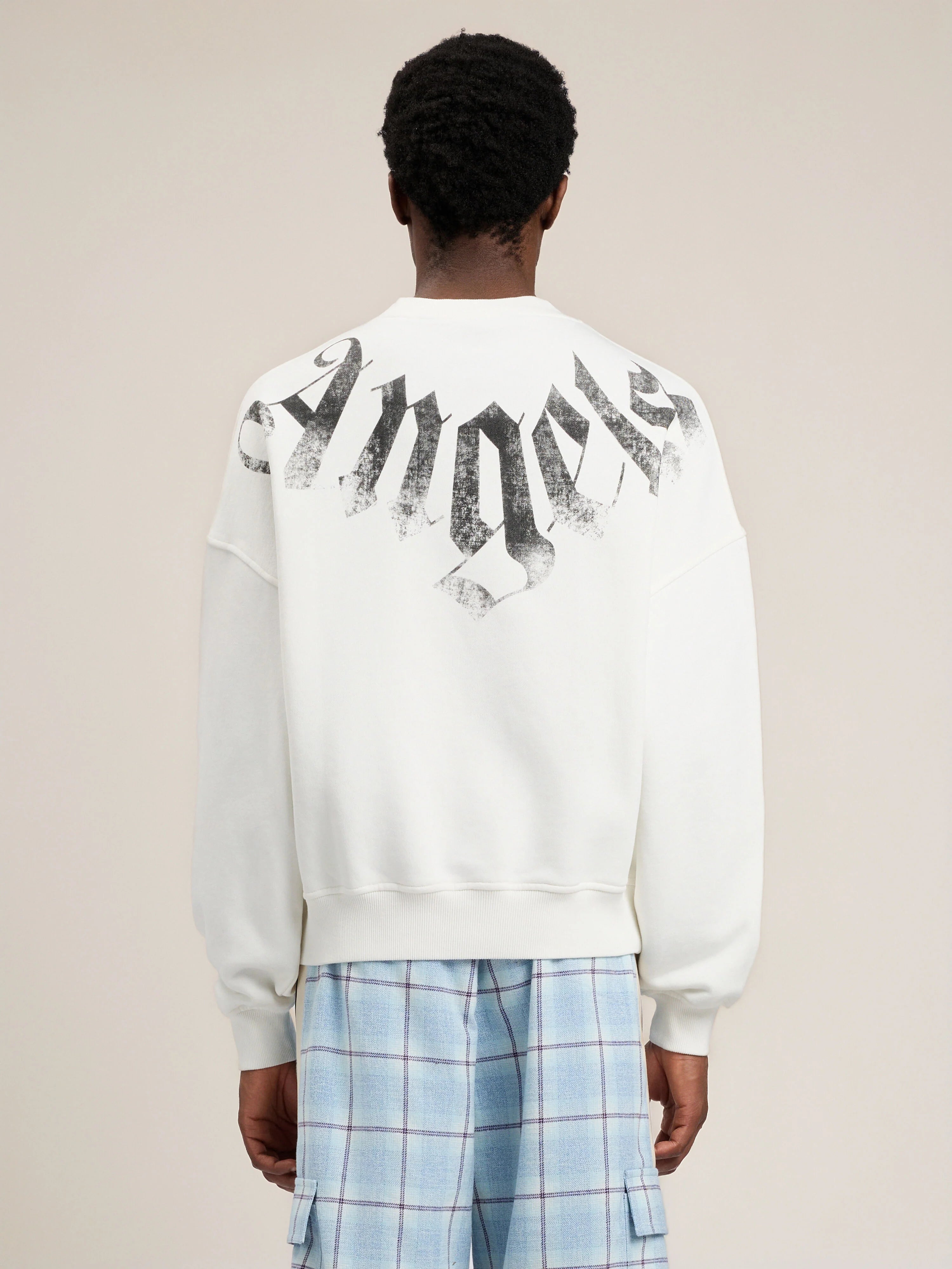 Big Neck Logo Loose Sweatshirt