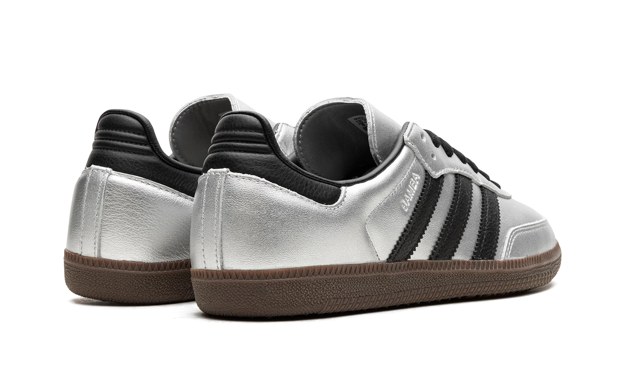 Samba OG WMNS "Silver Metallic Black Gum" JI4218