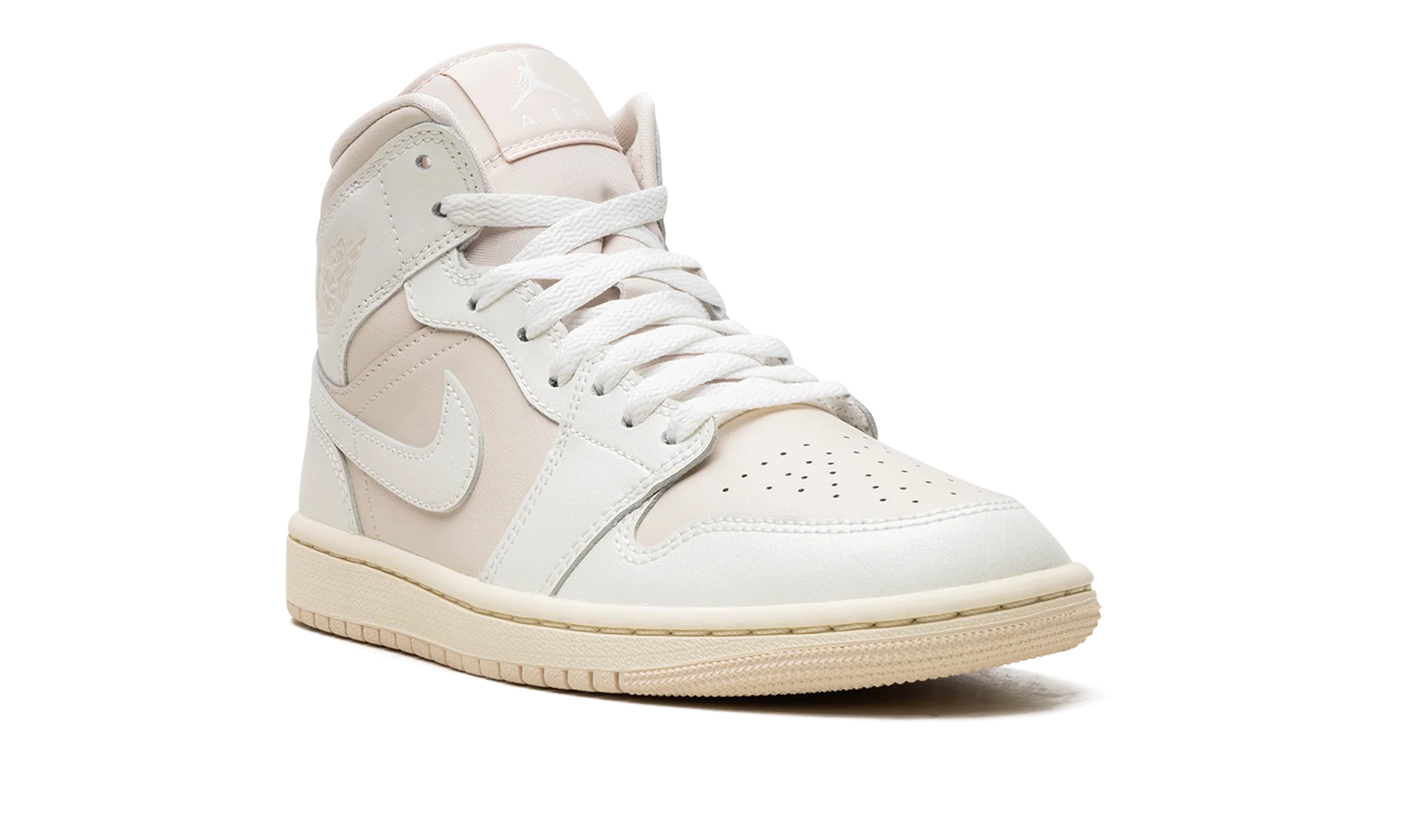 Air Jordan 1 WMNS "White / Light Tan" BQ6472 201