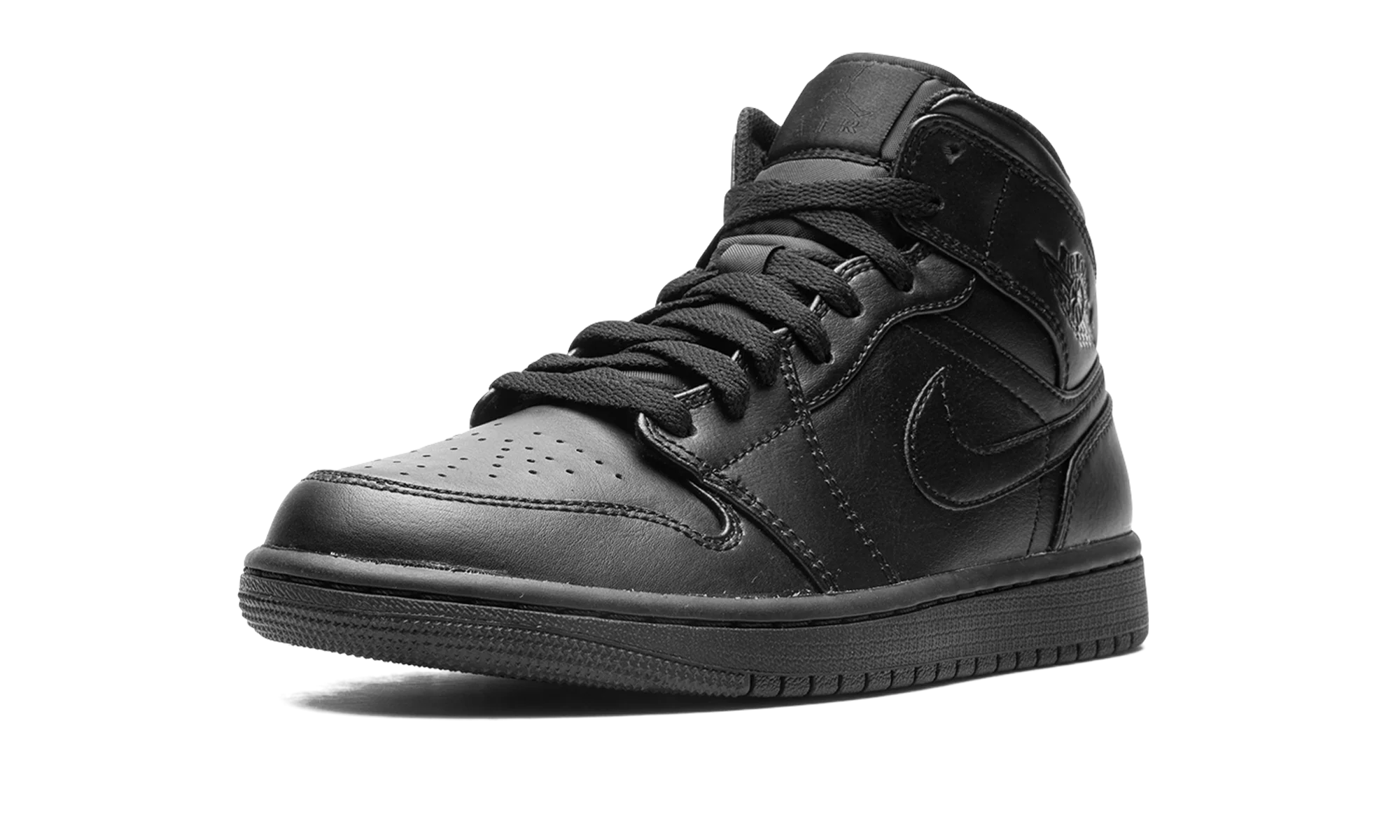 Air Jordan 1 Mid "Triple Black" 554724 093